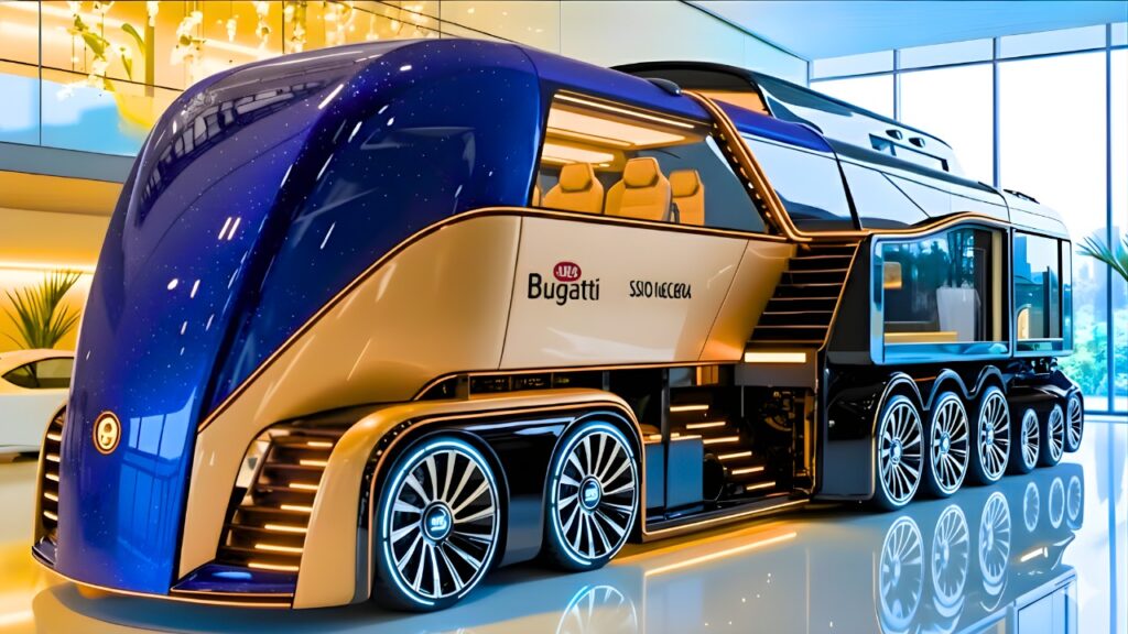Bugatti Hyper RV 2027: ingeniería de hiperdeportivo convertida en autocaravana de lujo