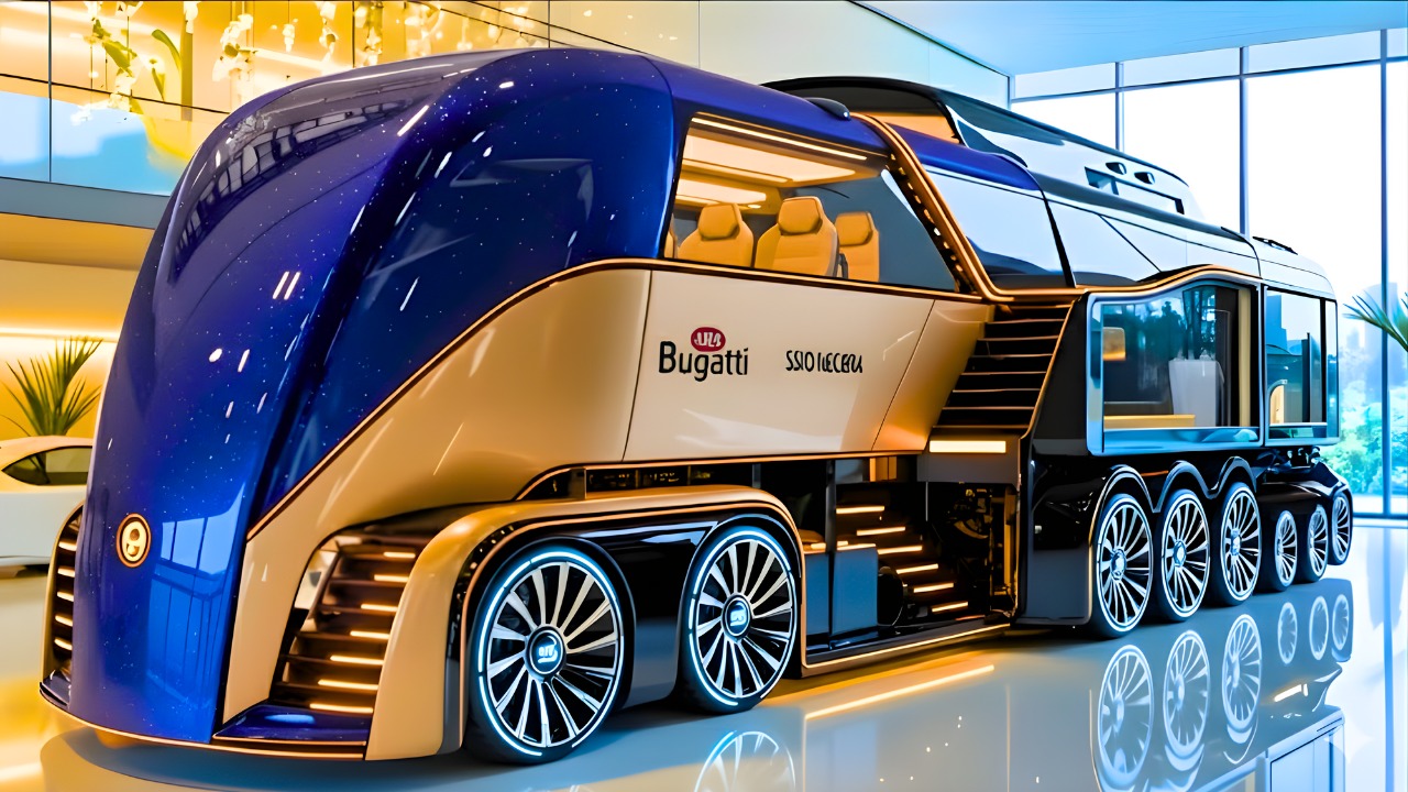 Bugatti Hyper RV 2027: ingeniería de hiperdeportivo convertida en autocaravana de lujo