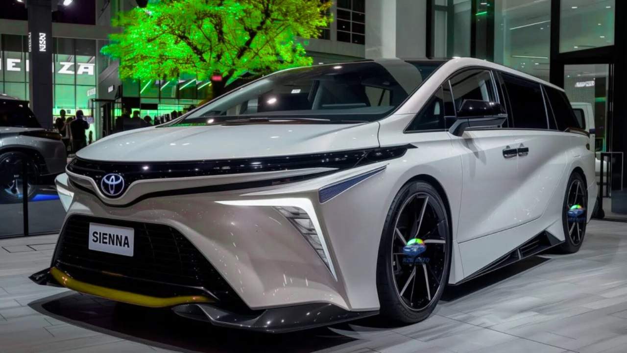 Toyota Sienna Hybrid 2026: minivan familiar moderna con tecnología inteligente y rendimiento ecológico